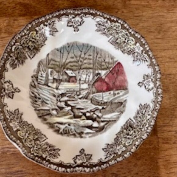 Vintage Johnson Brothers The Friendly Village Teacup Saucer – England Ironstone - Picture 4 of 6